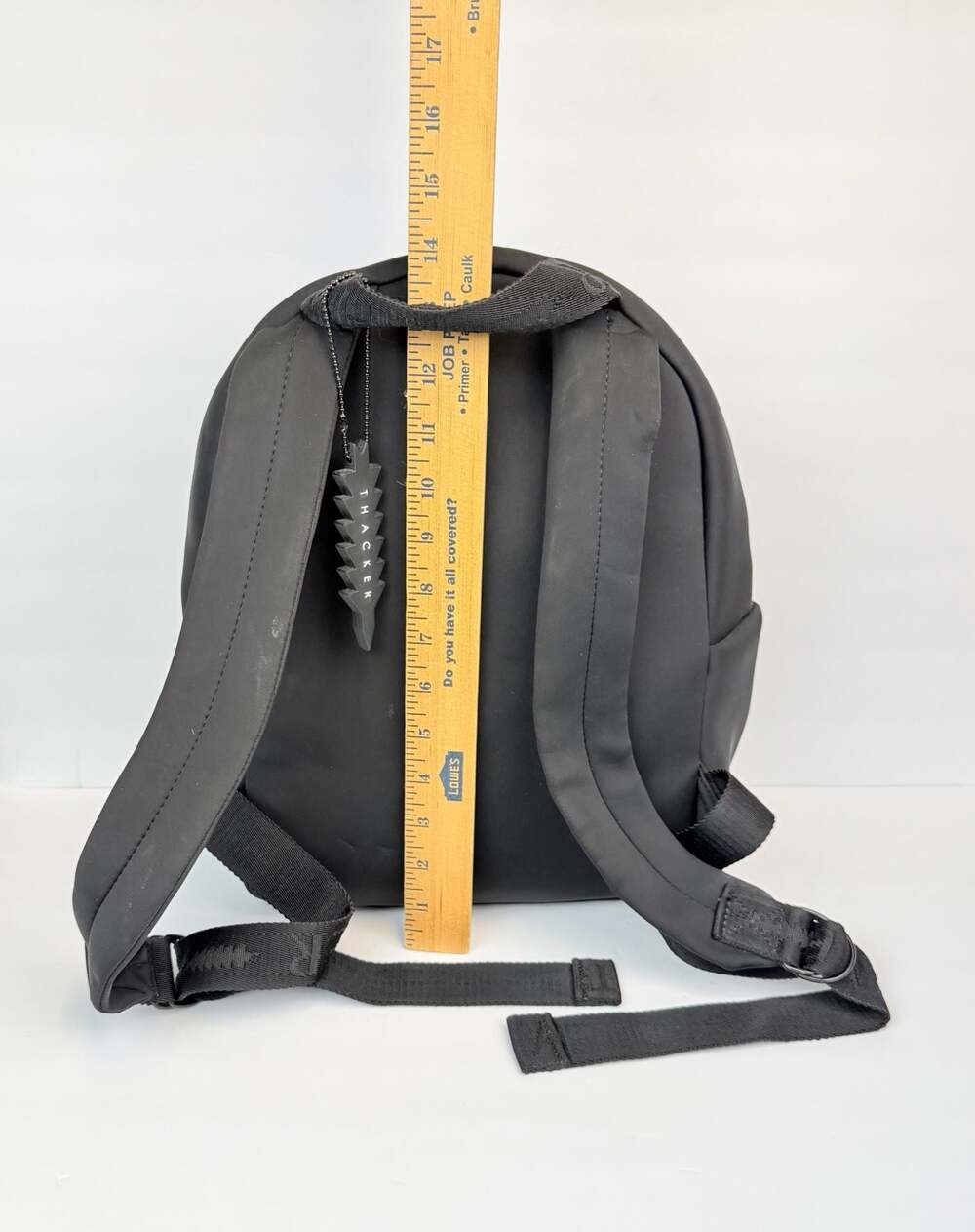 Thacker Ella Neoprene Mini Backpack in Black - Picture 6 of 8